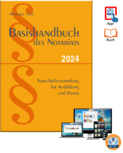 E-Book - Basishandbuch des Notariats 2024