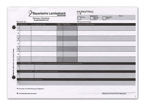 Kaufauftrag (Bayerische Landesbank Girozentrale)