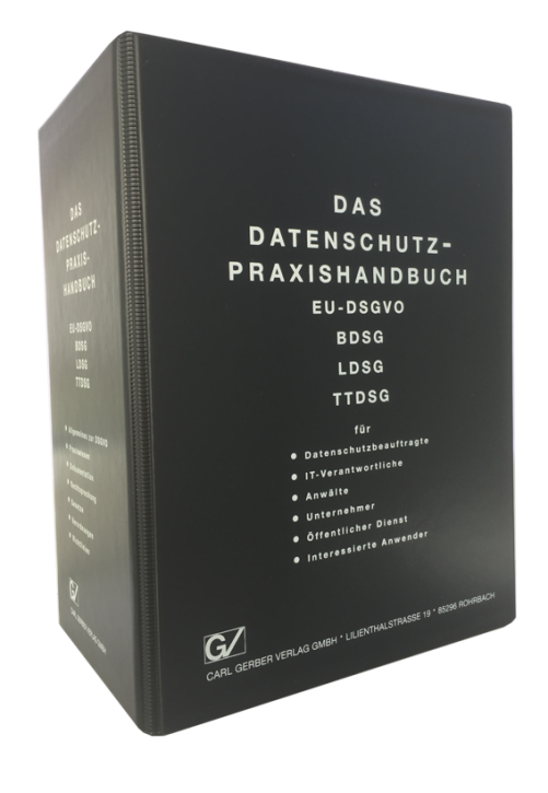 Leerordner 125 mm für "Das Datenschutz Praxishandbuch"