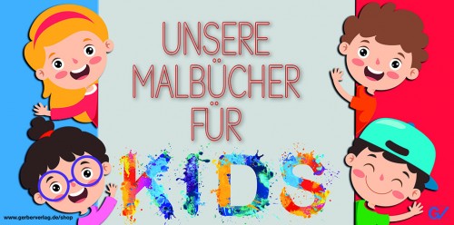 Malbücher für kreative Köpfe