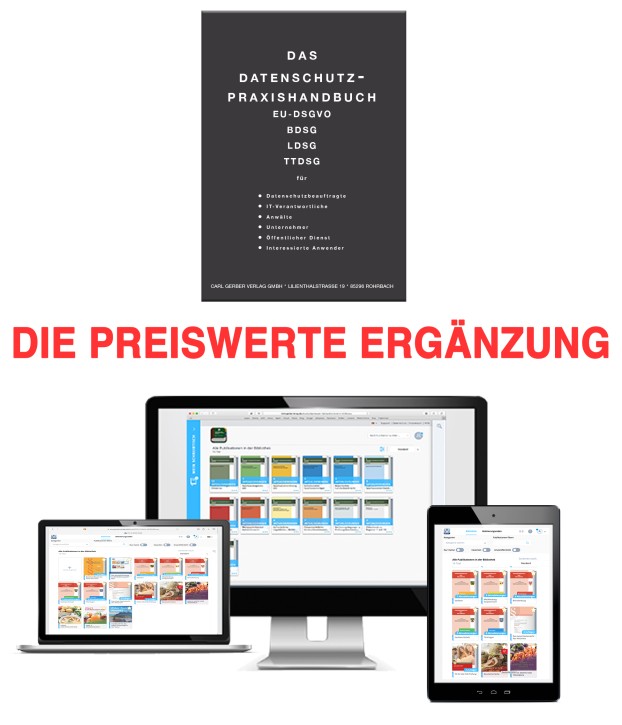 Die DIGITALE Ergänzung - Datenschutz-Praxishandbuch