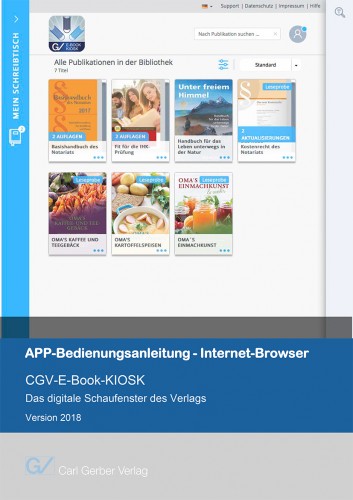 App-Gebrauchsanleitung - CGV-E-Book-KIOSK